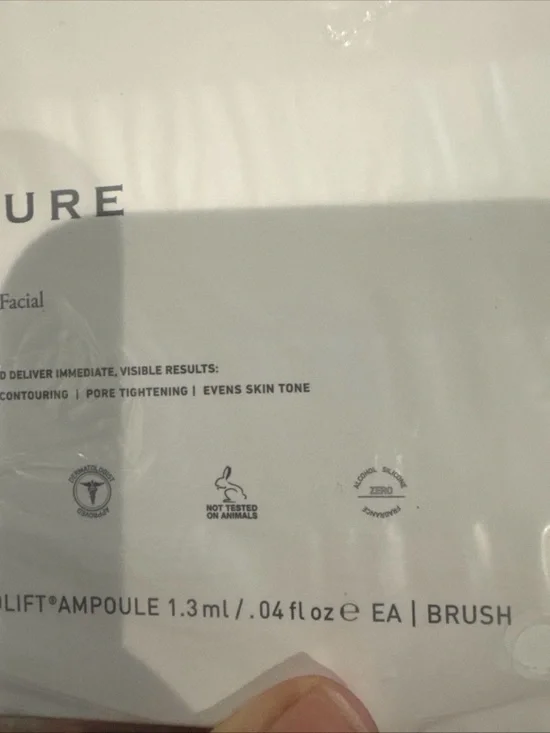 All-In-One Facial/Hanacure Set/4 Facials/Clear Multi-Benefit Mask Set with Brush - Picture 8 of 15